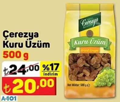 ÇEREZYA KURU ÜZÜM ÇEREZYA KURU ÜZÜM